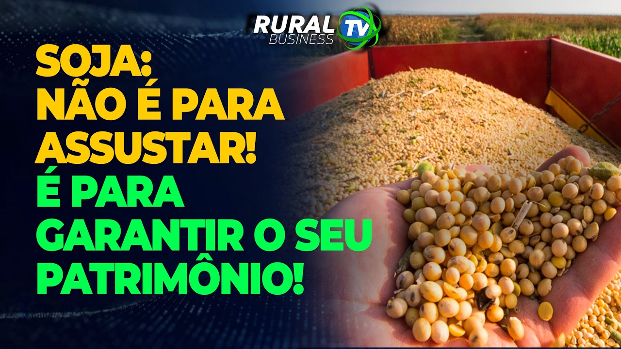 SOJA: NÃO É PARA ASSUSTAR! É PARA GARANTIR O SEU PATRIMÔNIO!