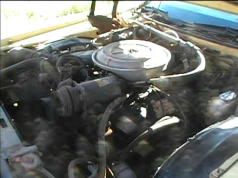 1978 Mercury Grand Marquis oil pressure sending unit repair