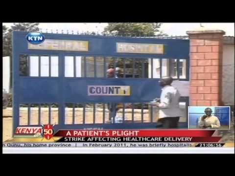 Patients suffer as health workers down tools over devolution dispute Patients suffer as health workers down tools over devolution dispute
