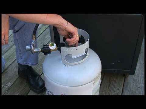 how to read a gauge on a propane tank