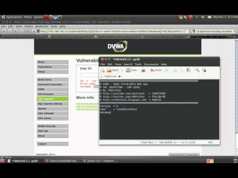 how to perform sql injection in dvwa