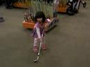 Tiffany Zi Yan in a golf shop