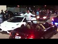 TX2K12 Ricer almost launches into Lamborghini Superleggera at Night meet