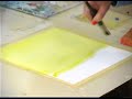 learn how to apply yellow watercolor paint to a sunset painting in this free video art lesson.