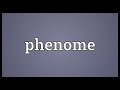 Video for phenome