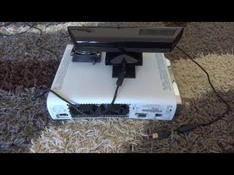how to connect kinect to xbox 360