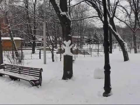 Прикольные смешные снеговики Харьков Funny snowmen Kharkov