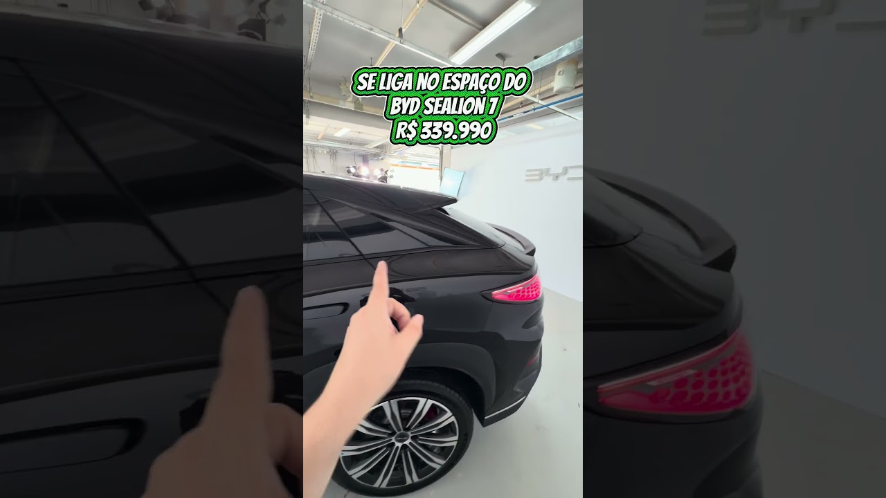 O SUV Cupê que NÃO esmaga quem vai atrás! 🤯💥 BYD Sealion 7