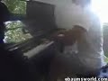 blindfolded pianist: mario piano