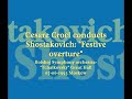Cesare Croci conducts Shostakovich 