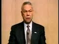 Rice and Powell in 2001 saying Iraq had no WMDs