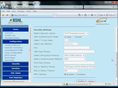 how to repair bsnl modem