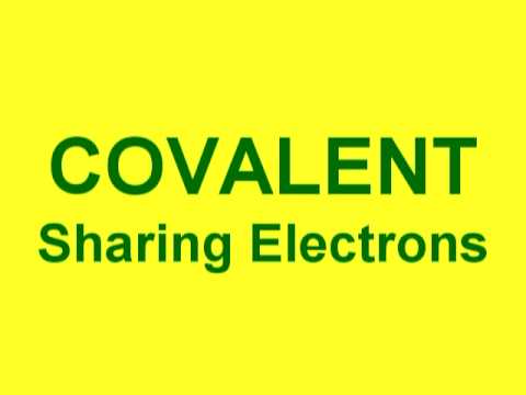 BONDING - This song describes ionic bonds and covalent bonds, and describes the difference between polar and nonpolar covalent bonds. Music and lyrics copyright 2005 b...