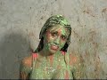 Aida green slimed Aida green slimed