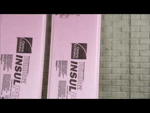 how to fasten rigid insulation