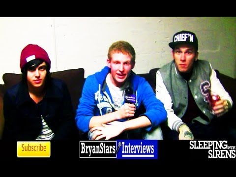 bryanstars - Checkout my backstage interview with Sleeping With Sirens, featuring Kellin Quinn, Vic Fuentes, Damon Fizzy and more!! Watch my first interview with Sleeping...