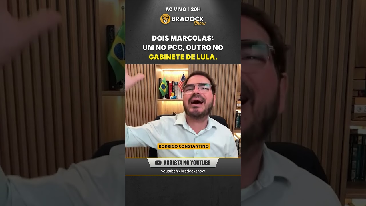 DOIS MARCOLAS, UM DO PCC E OUTRO DO PT
