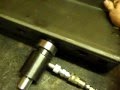 SWAG Off Road Dimple Die Process, using Harbor Freight knock out punch set