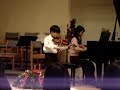 Bouree By J. S. Bach - Jeromy 7 years old