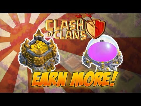 how to get more resources in clash of clans