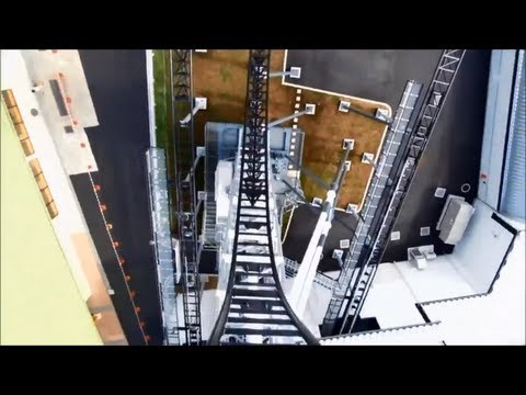 roller coasters - The top 5 steepest roller coaster drops according to http://en.wikipedia.org/wiki/List_of_roller_coaster_rankings I do not own nor did I film any of the povs...