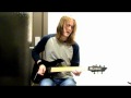 jamming to a David Gilmour style track