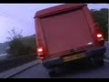 Looe Cycling Overtaking A Van