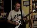 Fender G-DEC Broke Down Blues ( Gibson Flying V)