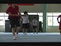 Shanghai wushu team training 2007