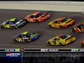 2007 Pepsi 400: Start and Lap 4 Crash