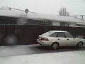 Rare Snow In Christchurch, New Zealand