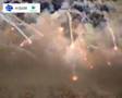 Controlled Safety Test Fireworks Explosion