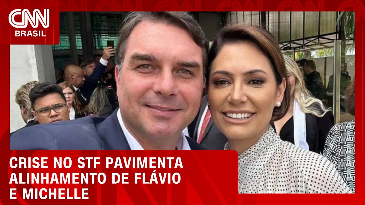 Crise no STF muda relação entre Flávio e Michelle? | BASTIDORES CNN