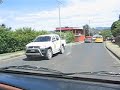 south pacific cruise - driving through Port Villa