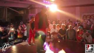 Poppin John & Babywockee vs KeAnna & Highlight – The Bboy Summit Semi Final