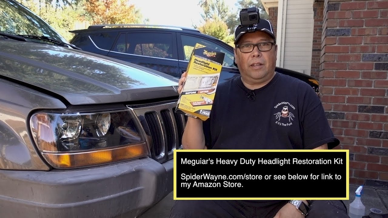 MEGUIAR'S HEAVY DUTY HEADLIGHT RESTORATION KIT
