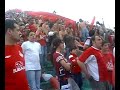 צילום של הקהל תוך כדי הגול של דואני