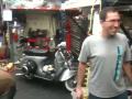 Motorsport Scooters Shop working hard and moving battery ac