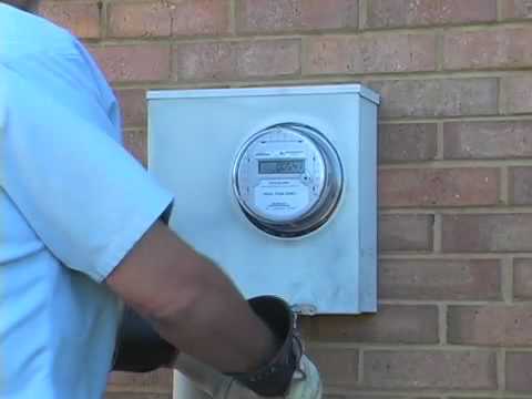 how to remove electric meter