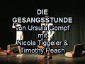 DIE GESANGSSTUNDE von Ursula Gompf