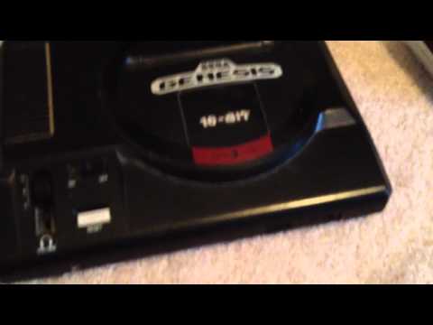 how to hook up a sega genesis to a flat screen tv