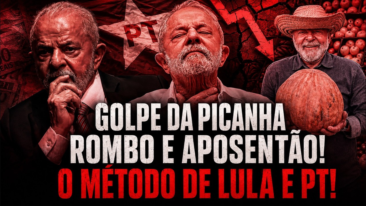 GOLPE DA PICANHA, ROMBO E APOSENTÃO! Rogério Marinho expõe método de Lula de mentiras e corrupção