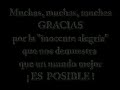 Mucha fuerza mucho amor