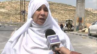 حزما : اخطارات هدم بالعشرات واغلاق لمدخلي البلدة .