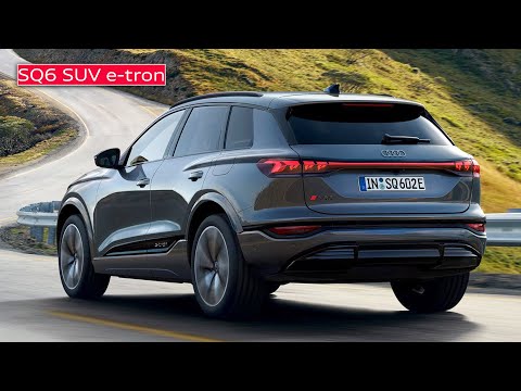 2025 Audi SQ6 e-tron – Exterior and Interior Details | Porsche Macan EV Competitor