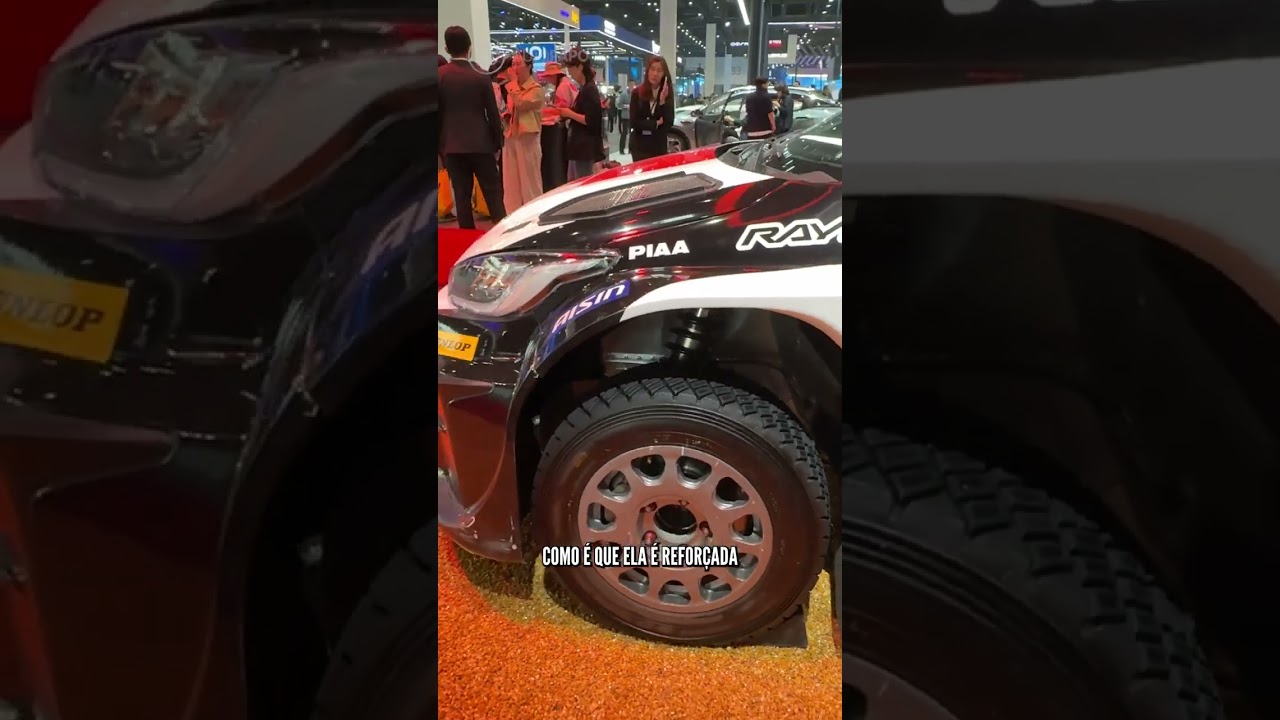 Isso aqui não é só um Yaris… é um carro de guerra. #Shorts