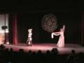 Duo voile et feu en Danse Orientale