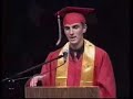 Awesome kid busts out some sick lyrics for his entire graduation speech.