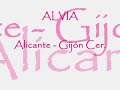 alvia alicante   gijón cercanías