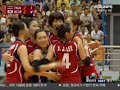 2009 Asia Women's volleyball Championship KOREA X THAILAND 5SET [1/2]
